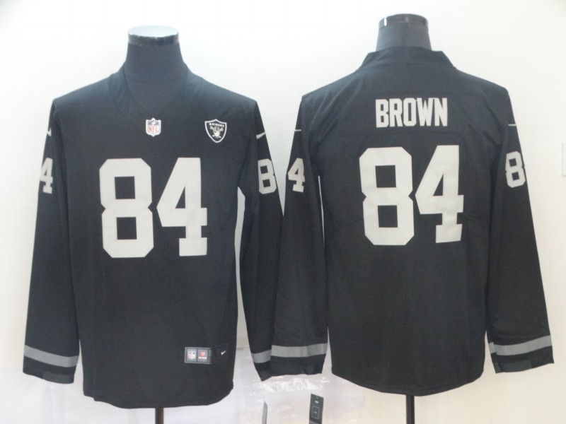 Men's Las Vegas Raiders Antonio Brown #84 Black Team Jersey